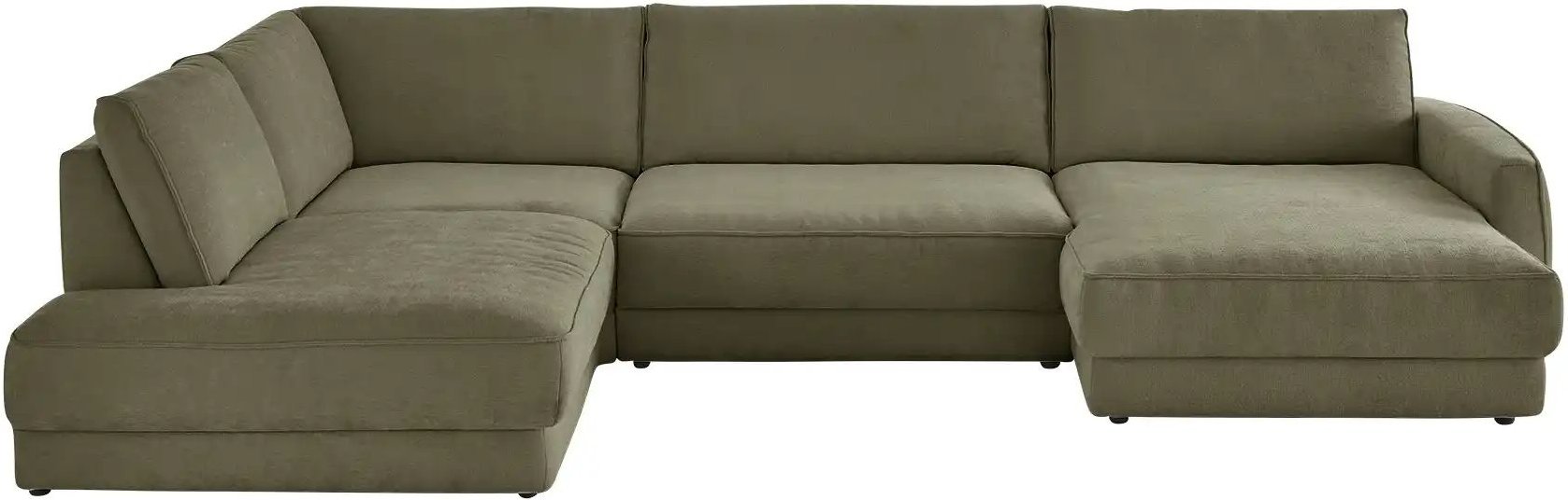 Lounge Collection Wohnlandschaft Erion ¦ grün ¦ Maße (cm): B: 371 H: 83 T: 250.0 Polstermöbel > Sofas > Wohnlandschafte...