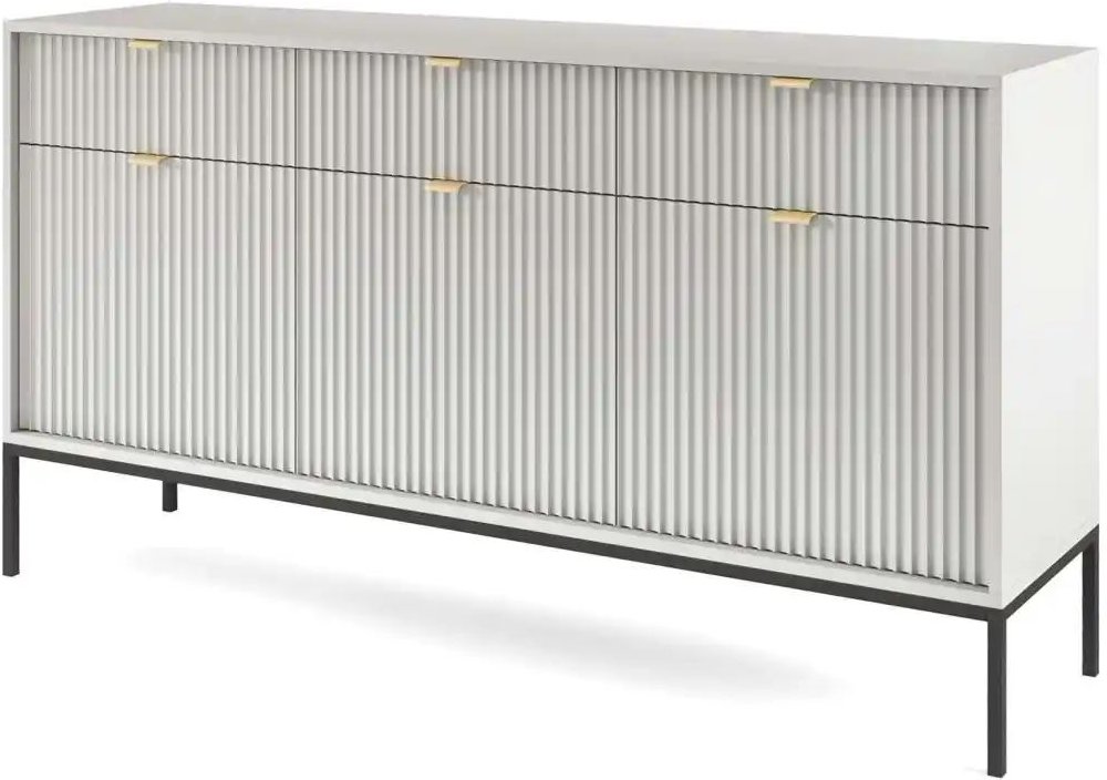 Selsey Sideboard Vellore ¦ grau ¦ Maße (cm): B: 154 H: 83 Kommoden & Sideboards > Sideboards - Höffner