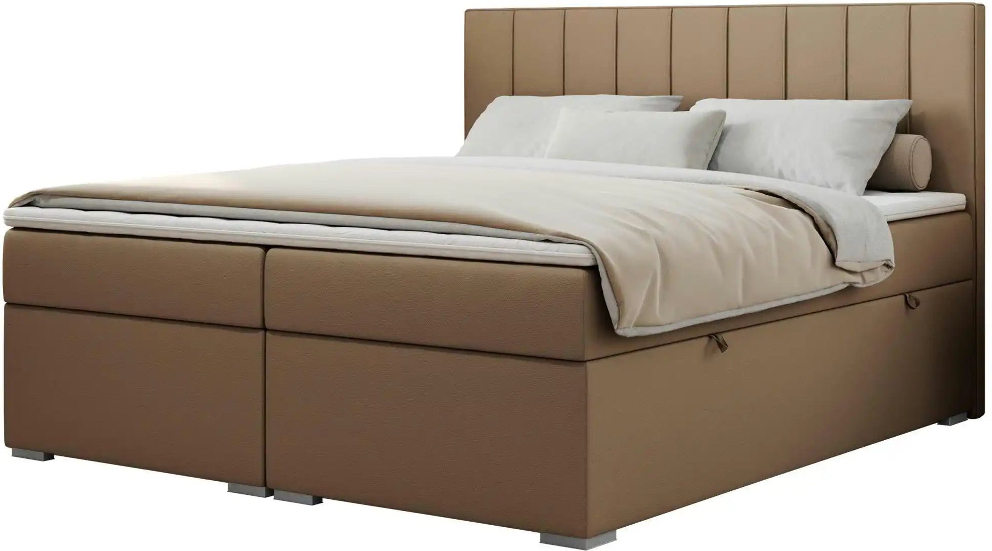 Boxbett mit Bettkasten Ally ¦ braun ¦ Maße (cm): B: 120 H: 118 Betten > Komfortbetten - Höffner