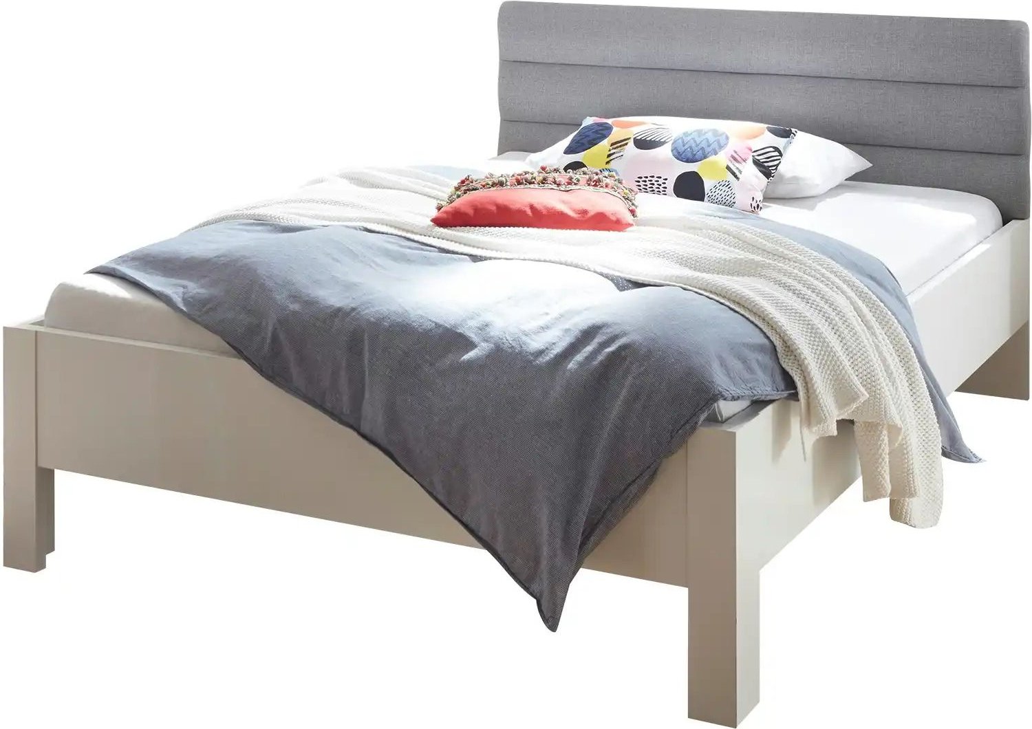 Bett Dallas ¦ weiß ¦ Maße (cm): B: 146 H: 96 T: 213.0 Betten > Bettgestelle - Höffner