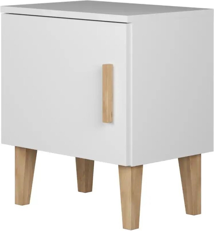 Nachtkommode Kubi ¦ weiß ¦ Maße (cm): B: 34 H: 56 Tische > Nachttische - Höffner