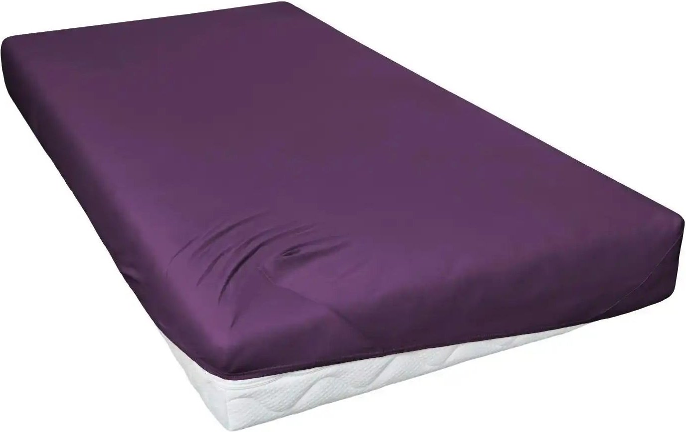 como Jersey-Spannbetttuch ¦ lila/violett ¦ Maße (cm): B: 90 Bettwaren > Bettlaken - Höffner