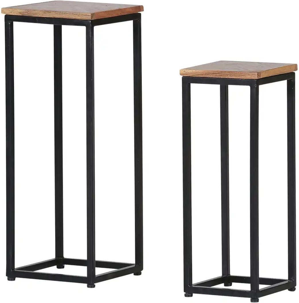 Beistelltisch 2er Set Neo ¦ schwarz Tische > Beistelltische > Beistelltische ohne Rollen - Höffner