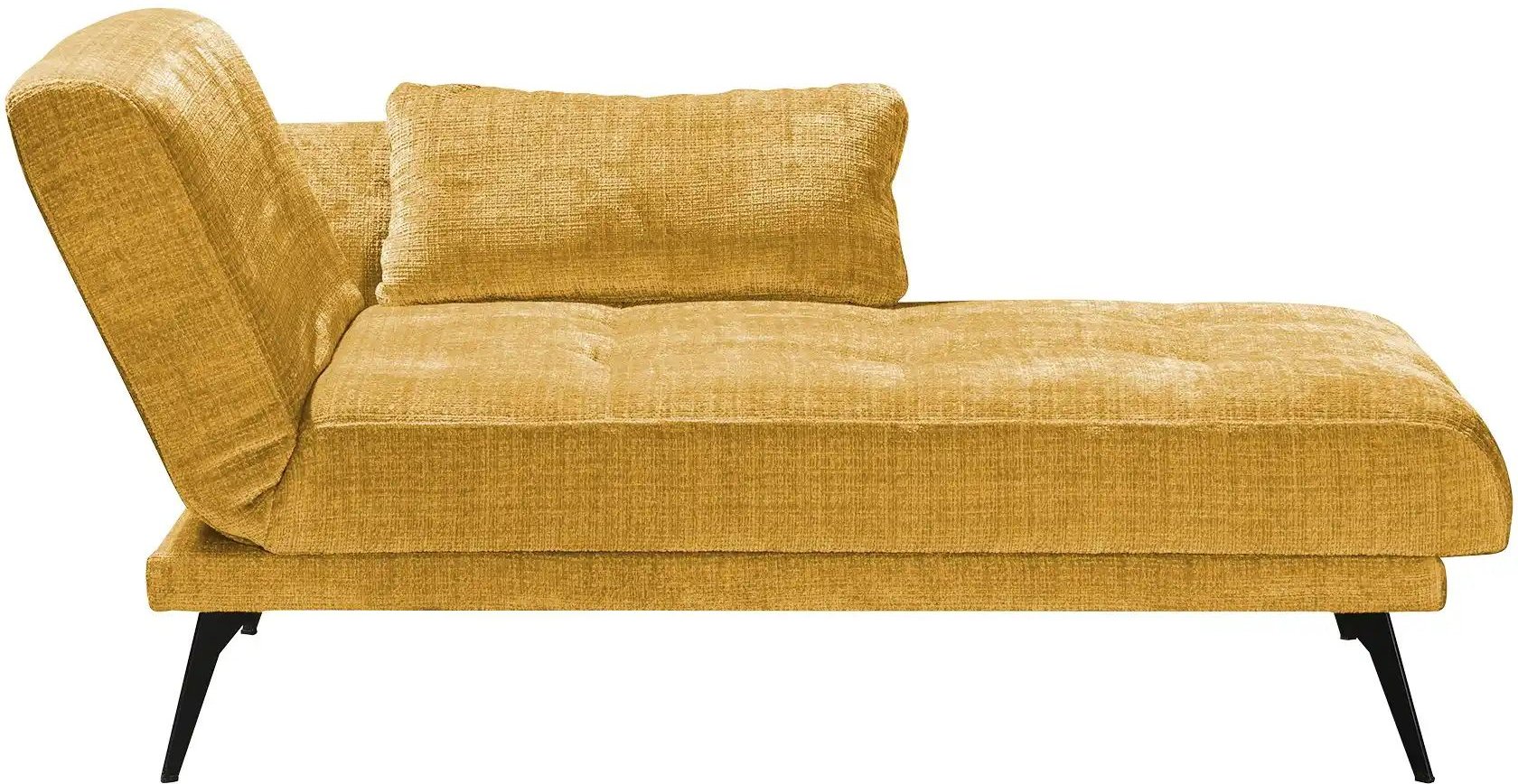 Recamiere Amira ¦ gelb ¦ Maße (cm): B: 200 H: 85 T: 106.0 Polstermöbel > Ottomanen & Recamiere - Höffner