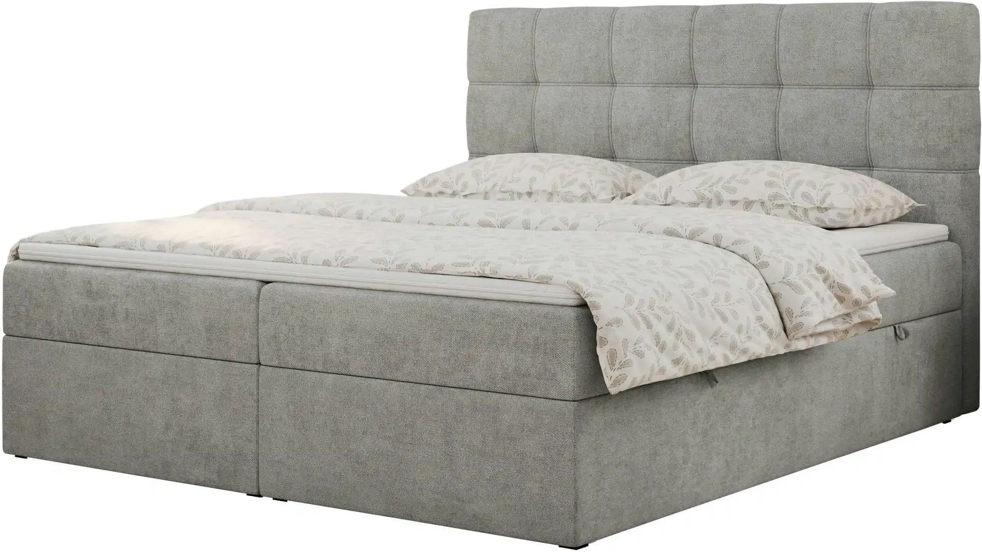 Boxbett mit Bettkasten Erni ¦ grau ¦ Maße (cm): B: 140 H: 110 Betten > Komfortbetten - Höffner