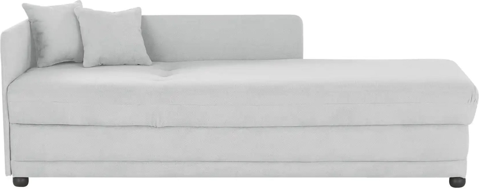 Polsterliege Danette ¦ grau ¦ Maße (cm): B: 204 H: 67 T: 87.0 Polstermöbel > Ottomanen & Recamiere - Höffner