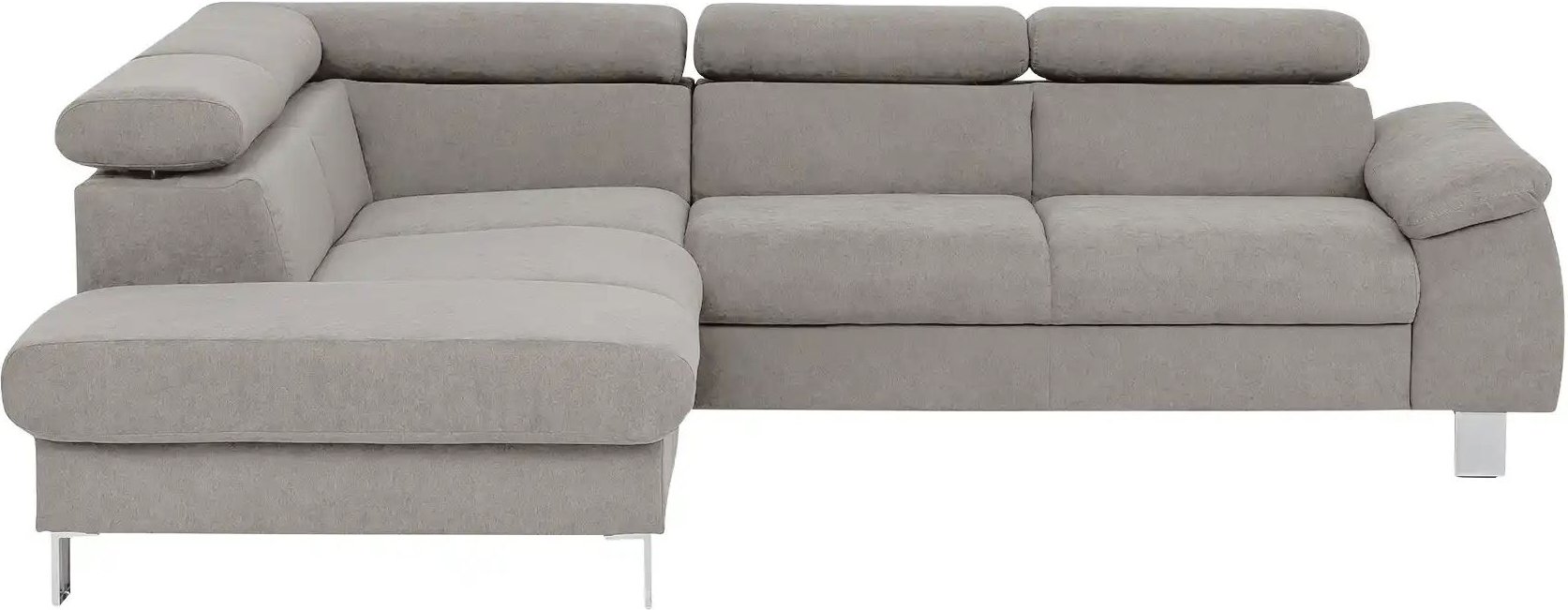 uno Ecksofa Micky ¦ grau ¦ Maße (cm): B: 207 H: 72 T: 249.0 Polstermöbel > Sofas > Ecksofas - Höffner