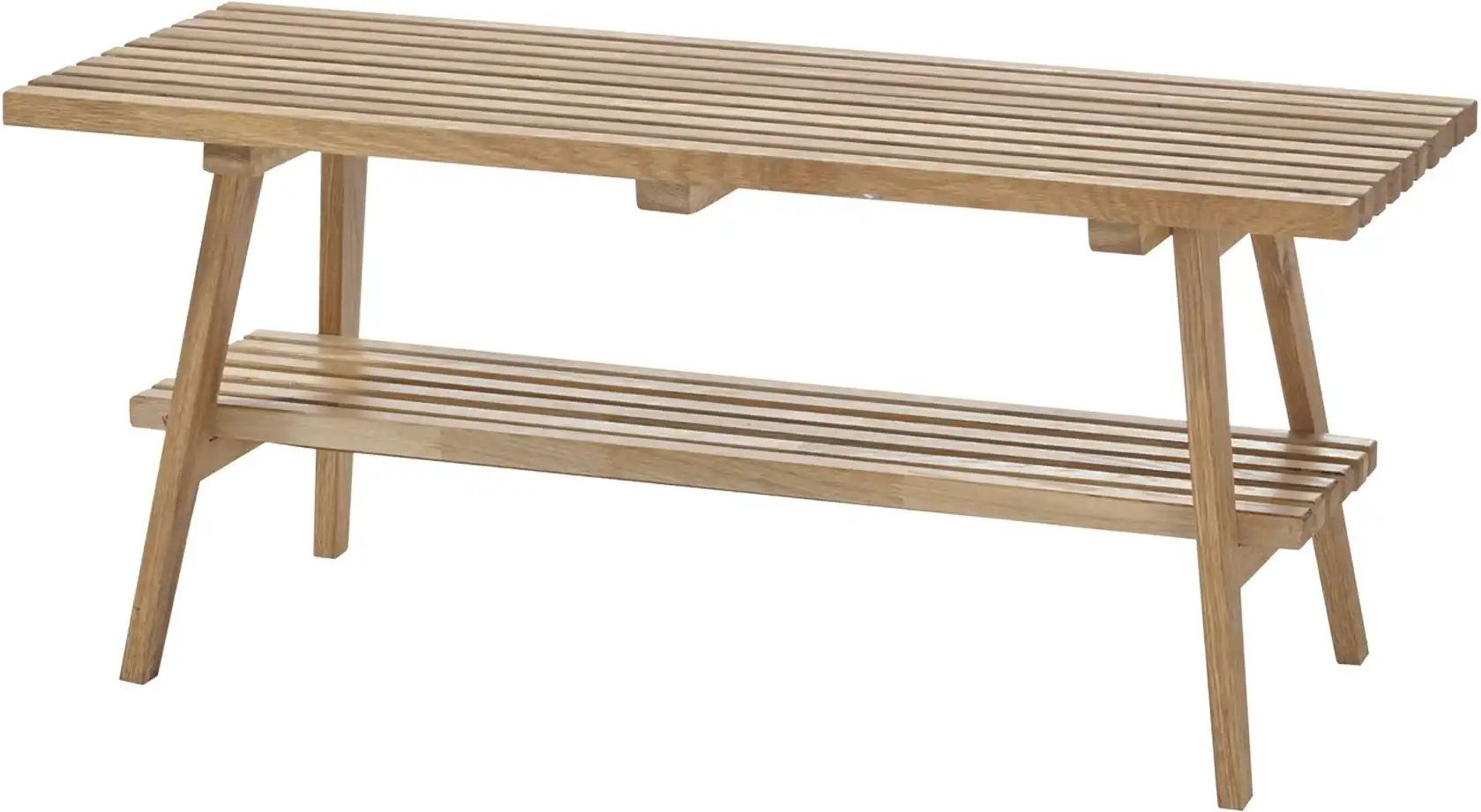 Garderobenbank Melbeck ¦ holzfarben ¦ Maße (cm): B: 100 H: 45 T: 35.0 Bänke > Einzelbänke - Höffner