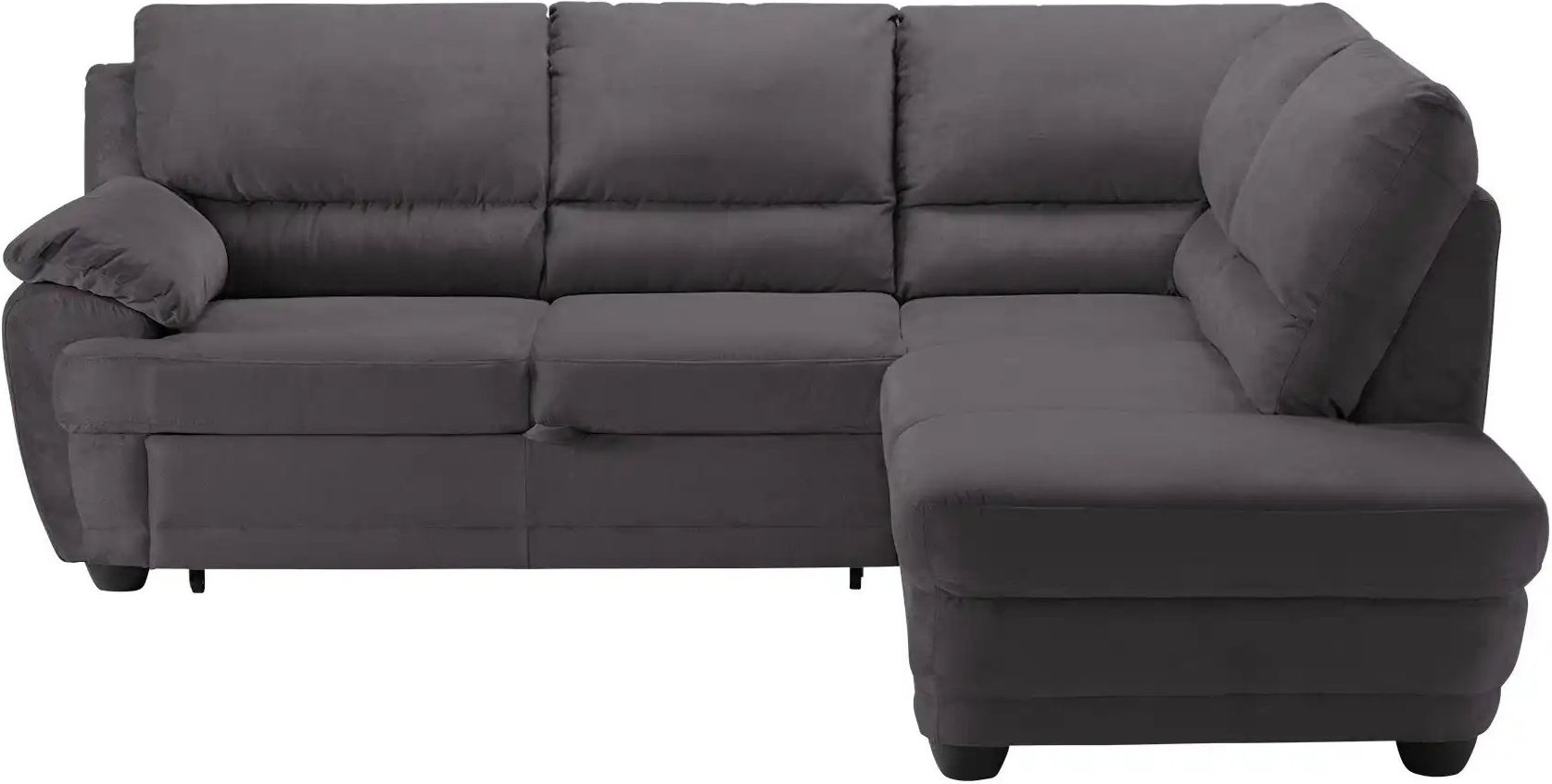 uno Ecksofa Nebolo ¦ grau ¦ Maße (cm): B: 245 H: 97 T: 222.0 Polstermöbel > Sofas > 3-Sitzer - Höffner