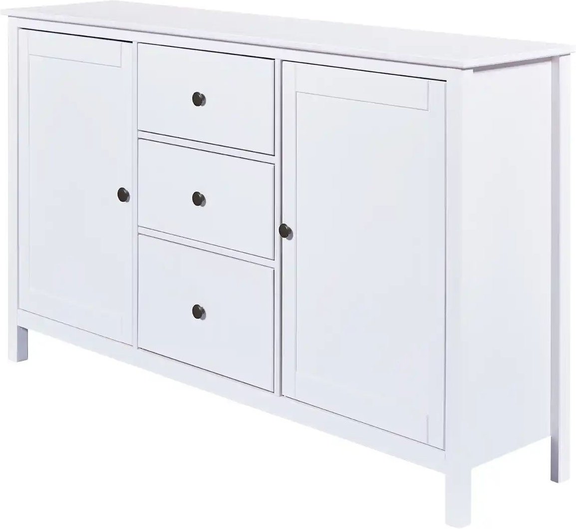 Sideboard aus Massivholz Landliv ¦ weiß ¦ Maße (cm): B: 160 H: 96 T: 45.0 Kommoden & Sideboards > Kommoden - Höffner