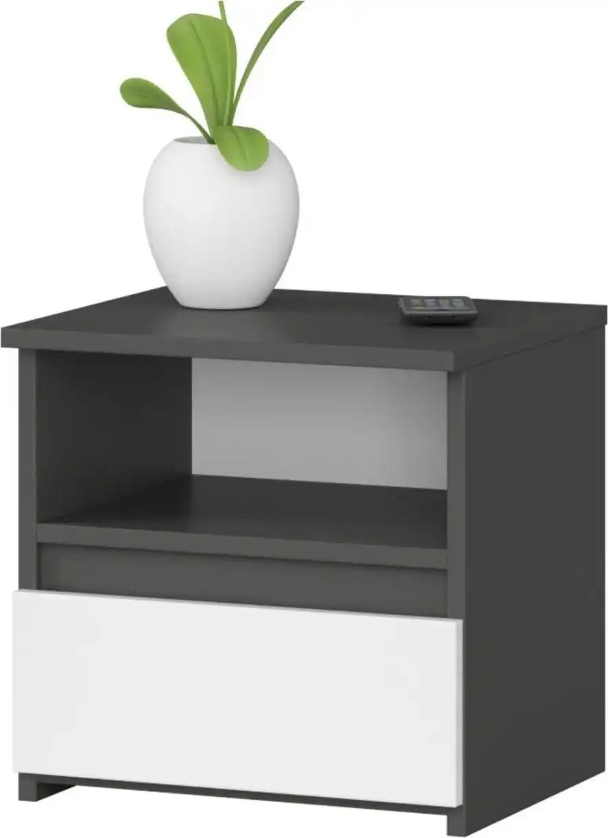 Nachttisch Carla ¦ mehrfarbig ¦ Maße (cm): B: 40 H: 40 Tische > Nachttische - Höffner