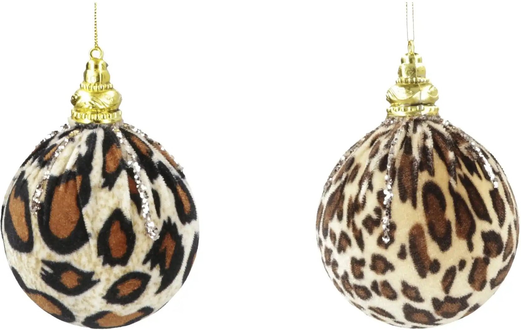 Weihnachtsbaumkugel Leo  sortiert   ¦ braun ¦ Polyester,Schaumstoff Ø: 8 Weihnachten - Höffner