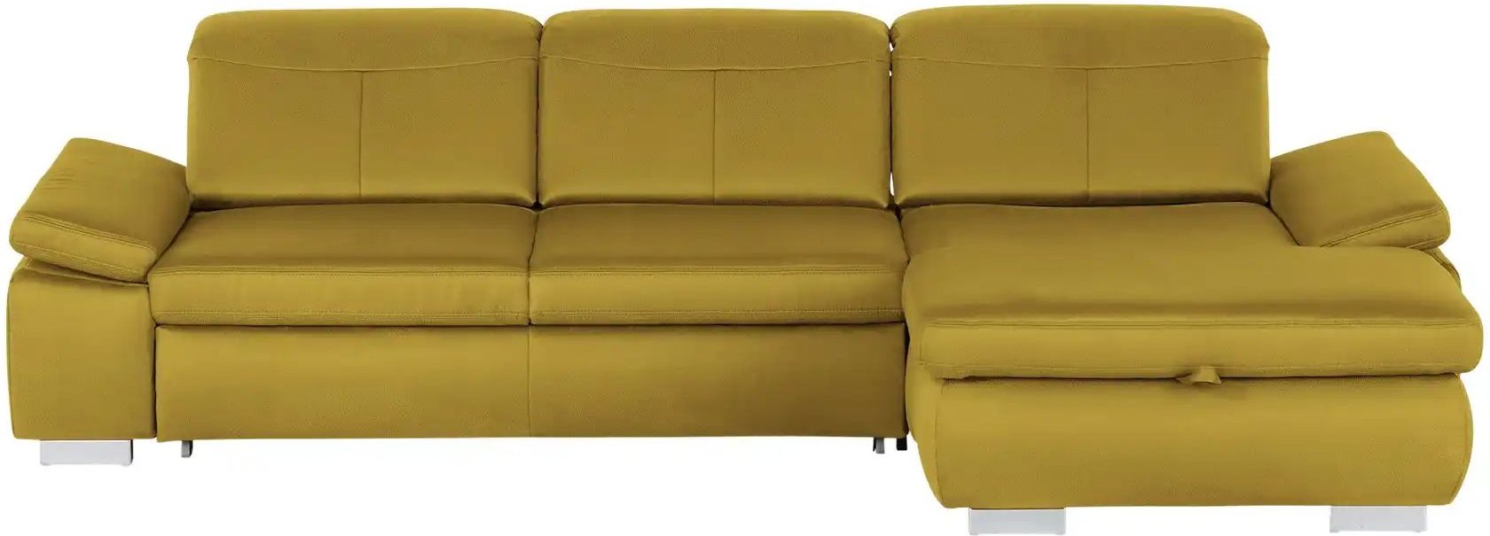 Lounge Collection Ecksofa aus Mikrofaser Kathrin ¦ gelb ¦ Maße (cm): B: 309 H: 85 T: 195.0 Polstermöbel > Sofas > Ecksof...