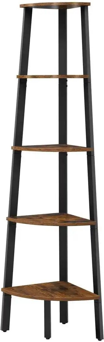 Eckleiterregal Barnet ¦ braun ¦ Maße (cm): B: 52 H: 159 Regale > Eckregale - Höffner