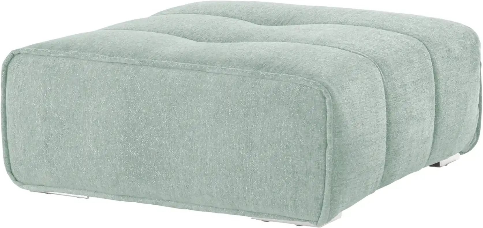 uno Hocker London ¦ grün ¦ Maße (cm): B: 103 H: 44 T: 103.0 Polstermöbel > Hocker - Höffner