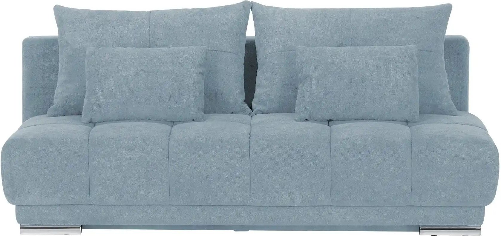 bobb Einzelsofa mit Schlaffunktion Isalie de Luxe ¦ blau ¦ Maße (cm): B: 206 H: 92 T: 105.0 Polstermöbel > Sofas > 2-Sit...