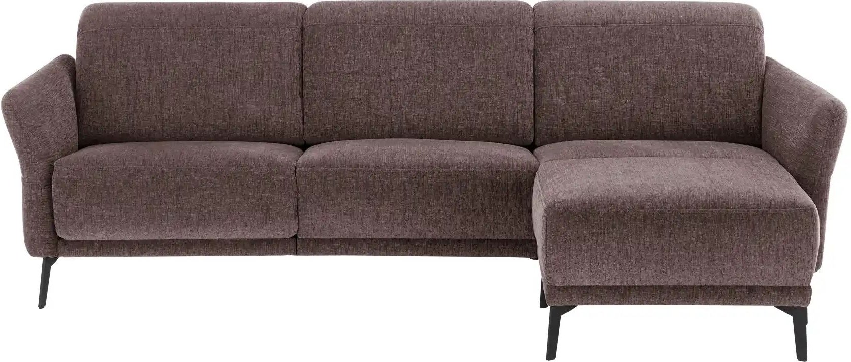 Ecksofa New York ¦ lila/violett ¦ Maße (cm): B: 251 H: 85 T: 179.0 Polstermöbel > Sofas > Ecksofas - Höffner