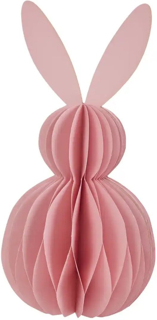 HOME STORY Waben-Osterhase ¦ rosa/pink ¦ Papier ¦ Maße (cm): H: 20 Oster-Artikel - Höffner