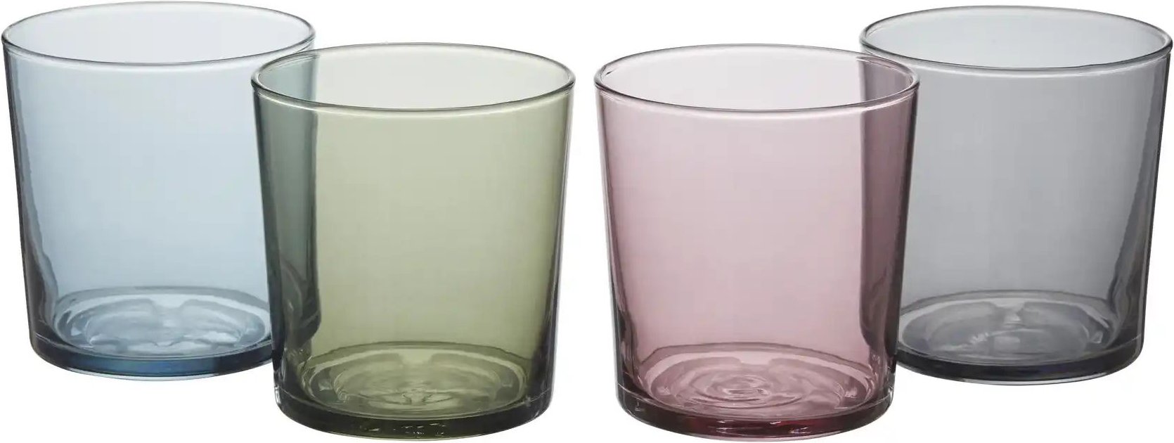 Peill+Putzler Gläserset Louisiana ¦ mehrfarbig ¦ Glas ¦ Maße (cm): H: 8,8 Ø: 8.4 Gläser & Karaffen - Höffner