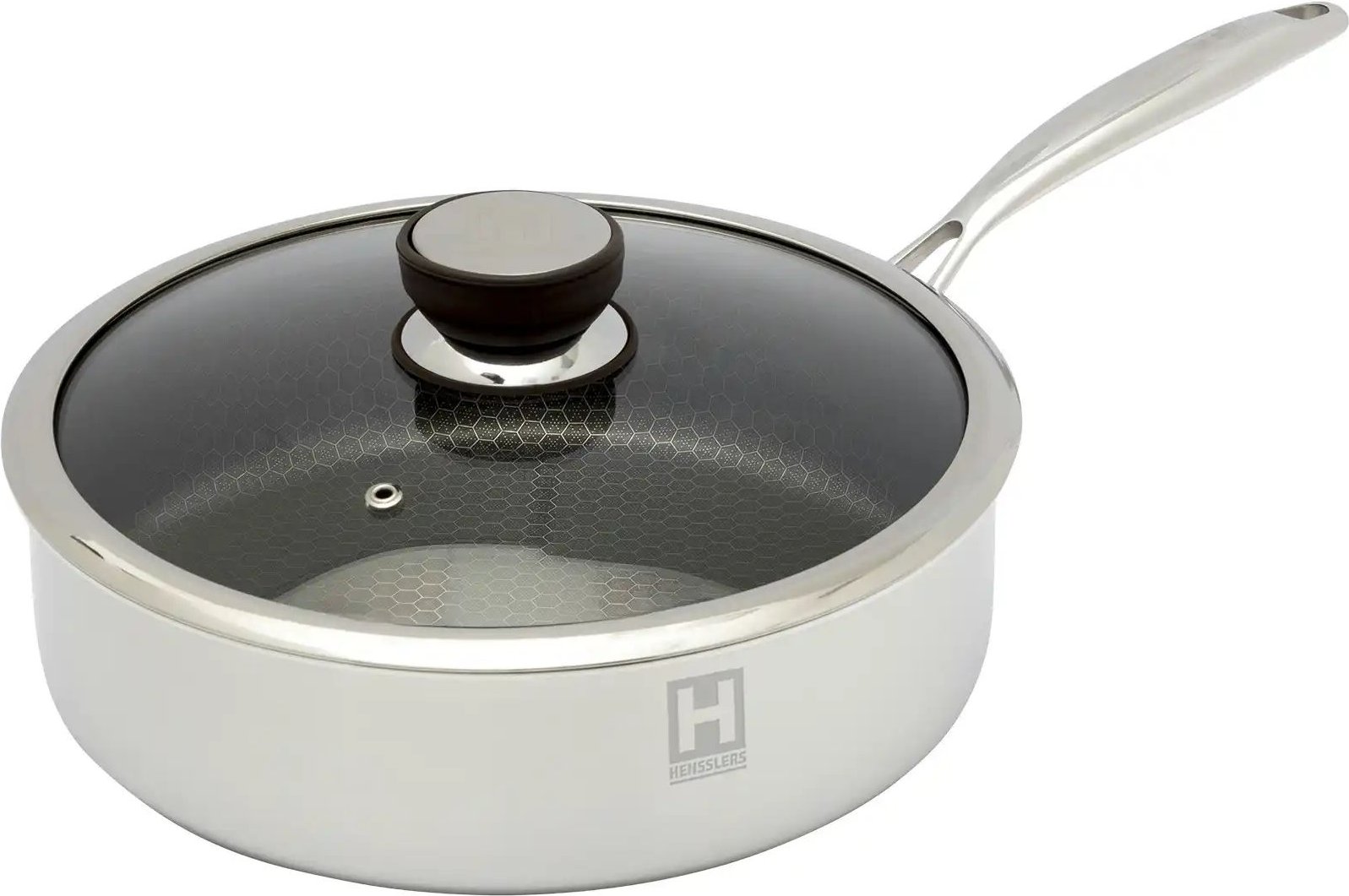 Hensslers Schmorpfanne ¦ silber ¦ Edelstahl Ø: 26 Töpfe & Pfannen & Zubehör > Pfannen > Schmorpfannen - Höffner