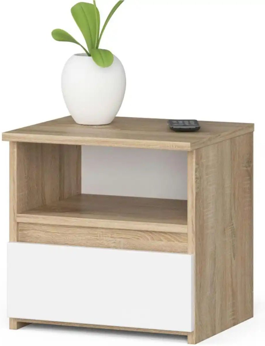 Nachttisch Carla ¦ mehrfarbig ¦ Maße (cm): B: 40 H: 40 Tische > Nachttische - Höffner