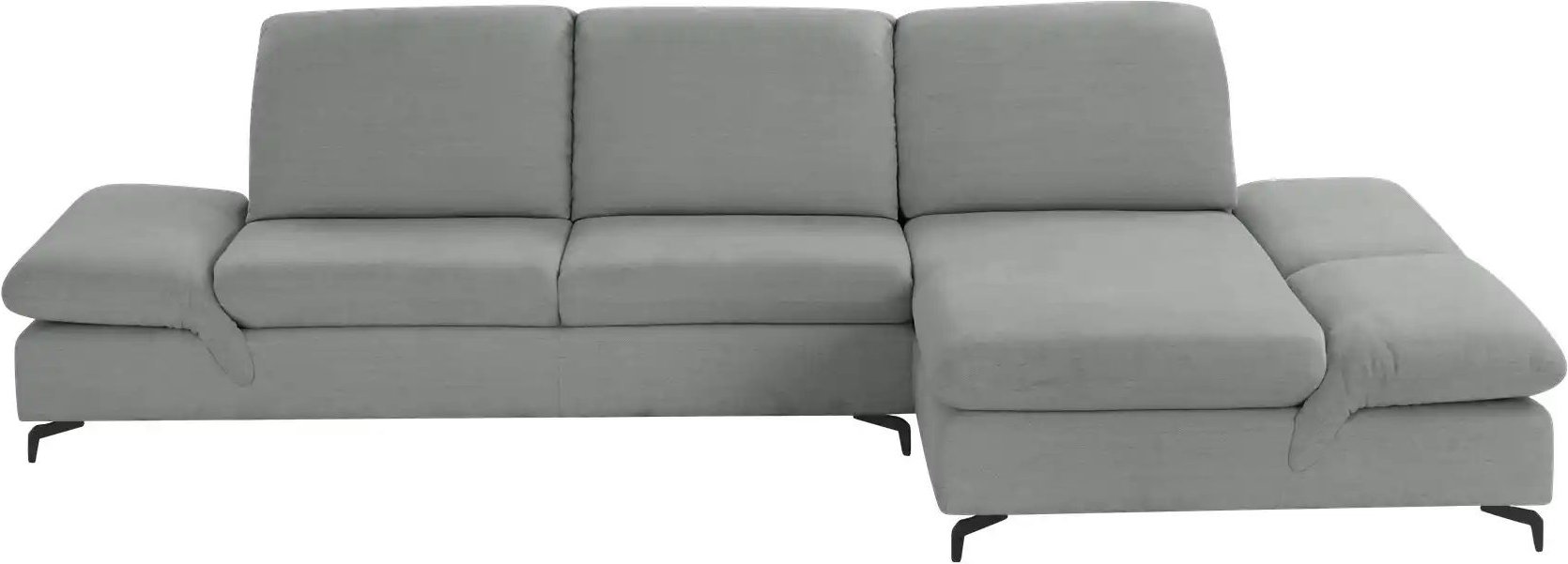 W.SCHILLIG Ecksofa Saraa ¦ grau ¦ Maße (cm): B: 314 H: 98 T: 198.0 Polstermöbel > Sofas > Ecksofas - Höffner