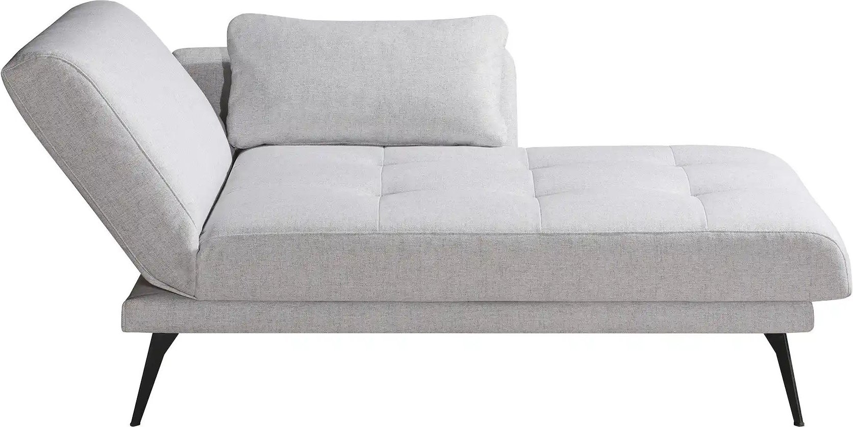 Recamiere Amira ¦ grau ¦ Maße (cm): B: 200 H: 85 T: 106.0 Polstermöbel > Ottomanen & Recamiere - Höffner