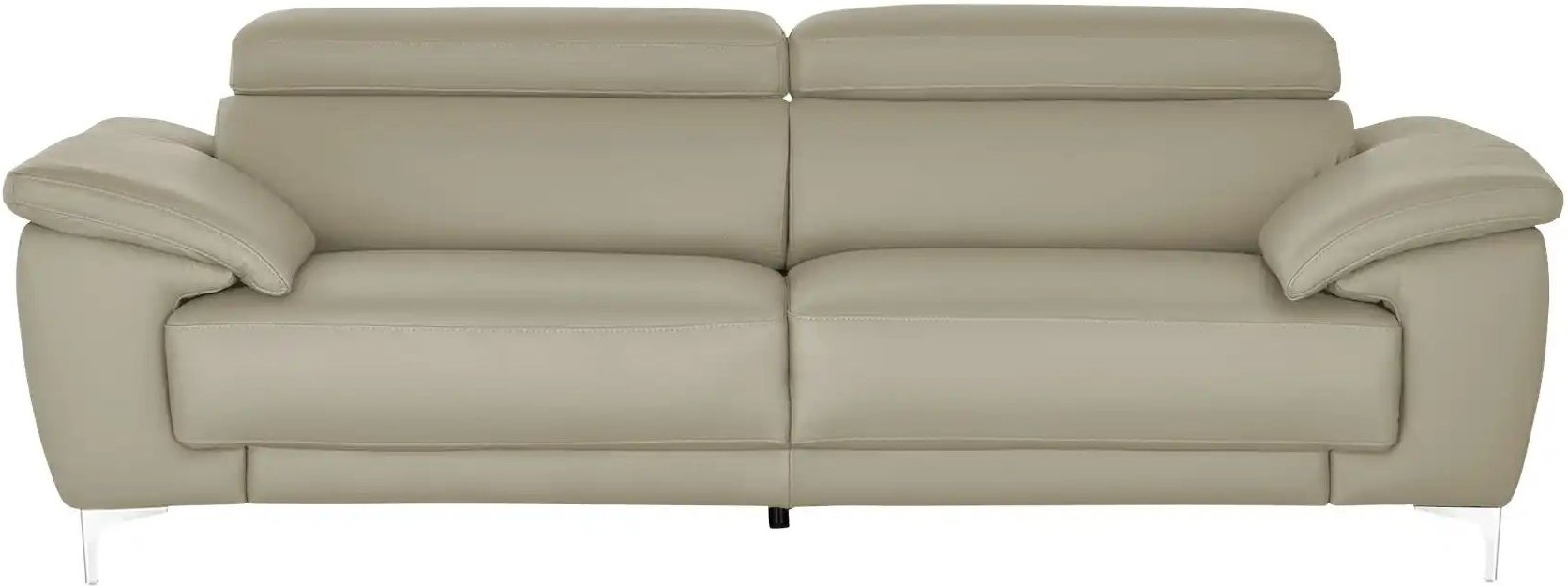 Max Schelling Einzelsofa aus Echtleder Vita ¦ beige ¦ Maße (cm): B: 236 H: 93 T: 105.0 Polstermöbel > Sofas > 3-Sitzer -...