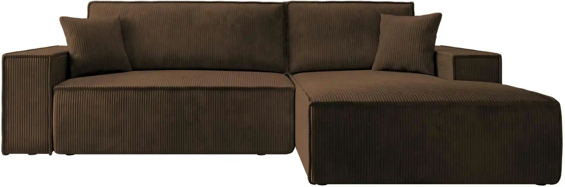 Selsey Ecksofa mit Schlaffunktion Farese ¦ braun ¦ Maße (cm): B: 267 H: 85 Polstermöbel > Sofas > 3-Sitzer - Höffner