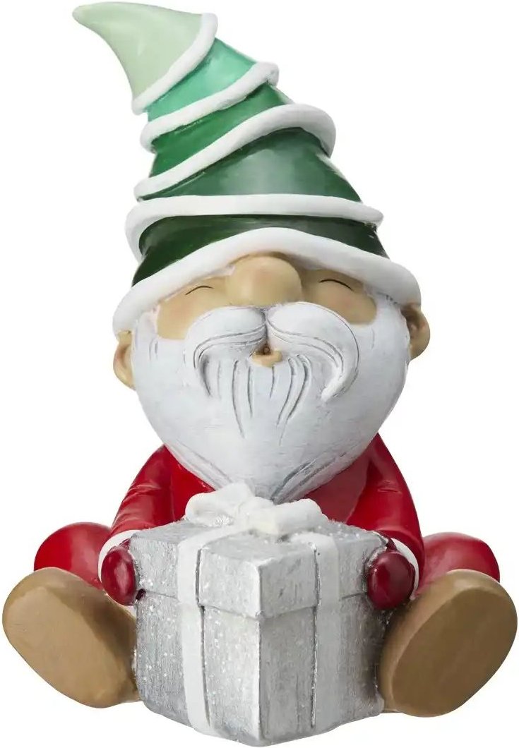 Thumbnail - HOME STORY Deko Wichtel   ¦ rot ¦ Polyresin (Kunstharz) ¦ Maße (cm): B: 11 H: 14 T: 10.0 Weihnachten - Höffner