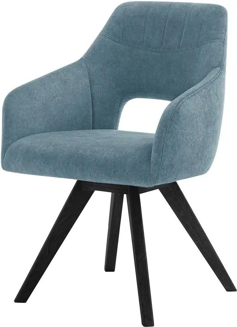 Woodford Armlehnstuhl Moderna ¦ türkis/petrol ¦ Maße (cm): B: 57 H: 84 T: 59.0 Stühle > Esszimmerstühle > Esszimmerstüh...