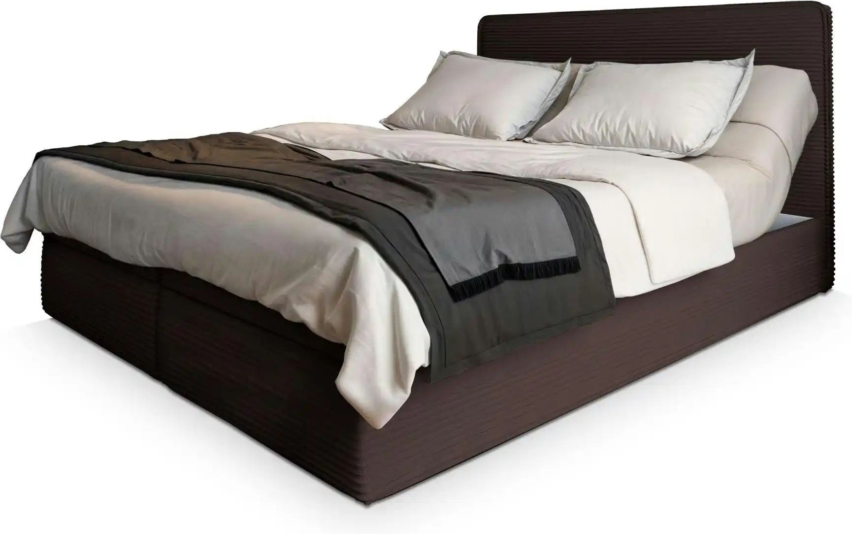 MASSENO Boxbett mit Bettkasten Astor ¦ braun ¦ Maße (cm): B: 160 H: 98 Betten > Polsterbetten - Höffner