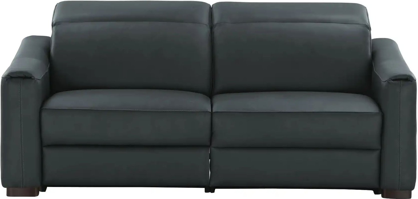 Ravensberger Werkstätten Einzelsofa Echtlederbezug Corby ¦ blau ¦ Maße (cm): B: 196 H: 102 T: 107.0 Polstermöbel > Sofas...