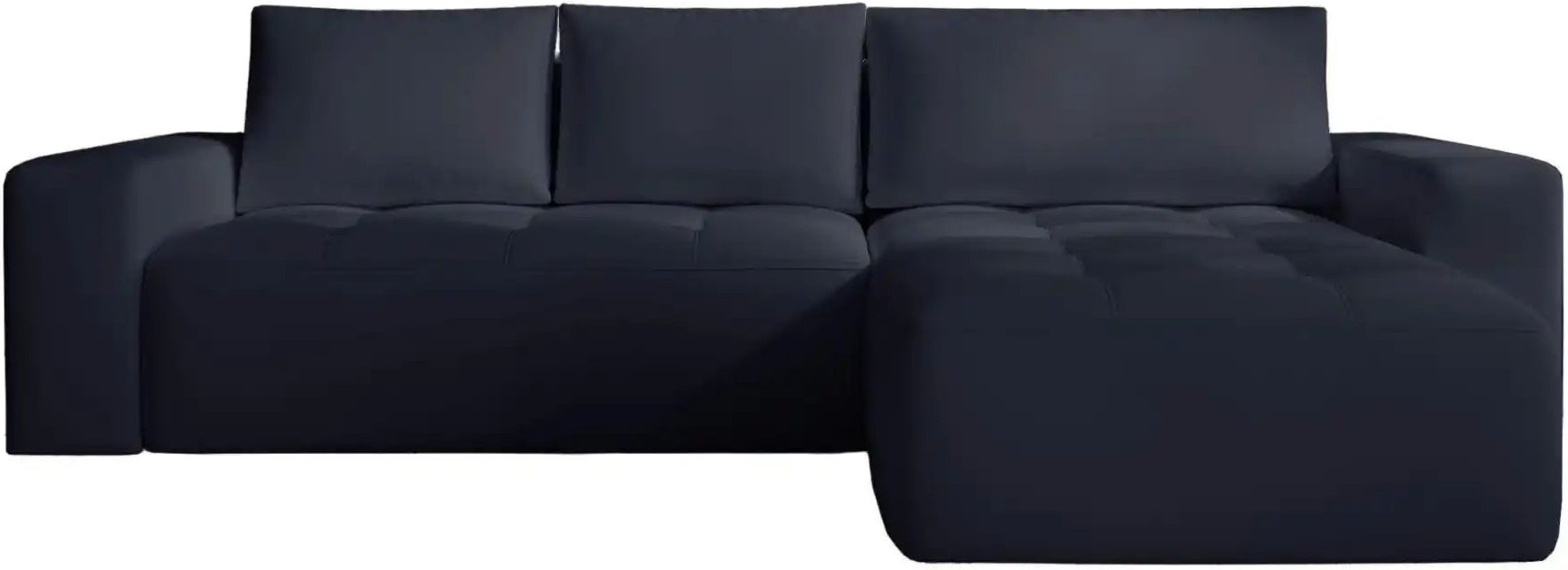Ecksofa Portland ¦ schwarz ¦ Maße (cm): B: 250 H: 76 Polstermöbel > Sofas > 3-Sitzer - Höffner