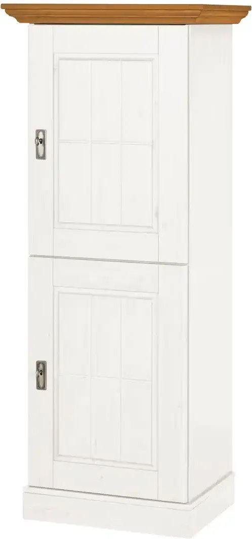 maison bleue Vitrine Florian ¦ weiß ¦ Maße (cm): B: 65,7 H: 163,5 T: 48.0 Schränke > Vitrinen - Höffner