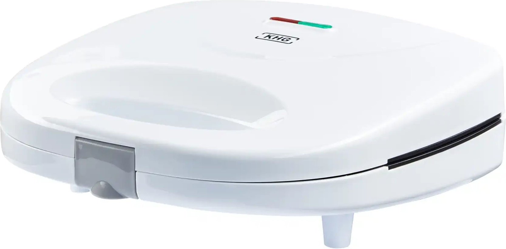 Thumbnail - KHG Sandwichmaker SM-702 (W) ¦ weiß ¦ Maße (cm): B: 27,8 H: 11,3 T: 25.1 Elektrokleingeräte > Backen - Höffner