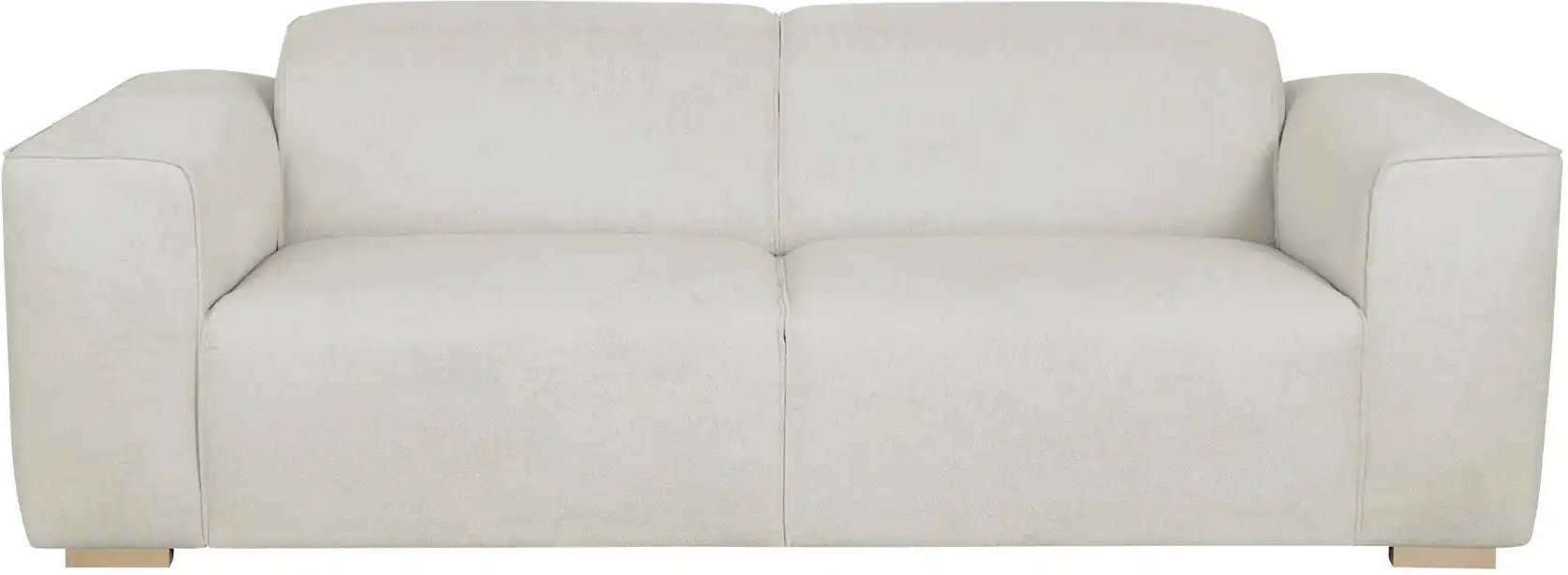 Einzelsofa  Ginny ¦ creme ¦ Maße (cm): B: 243 H: 83 T: 101.0 Polstermöbel > Sofas > 3-Sitzer - Höffner