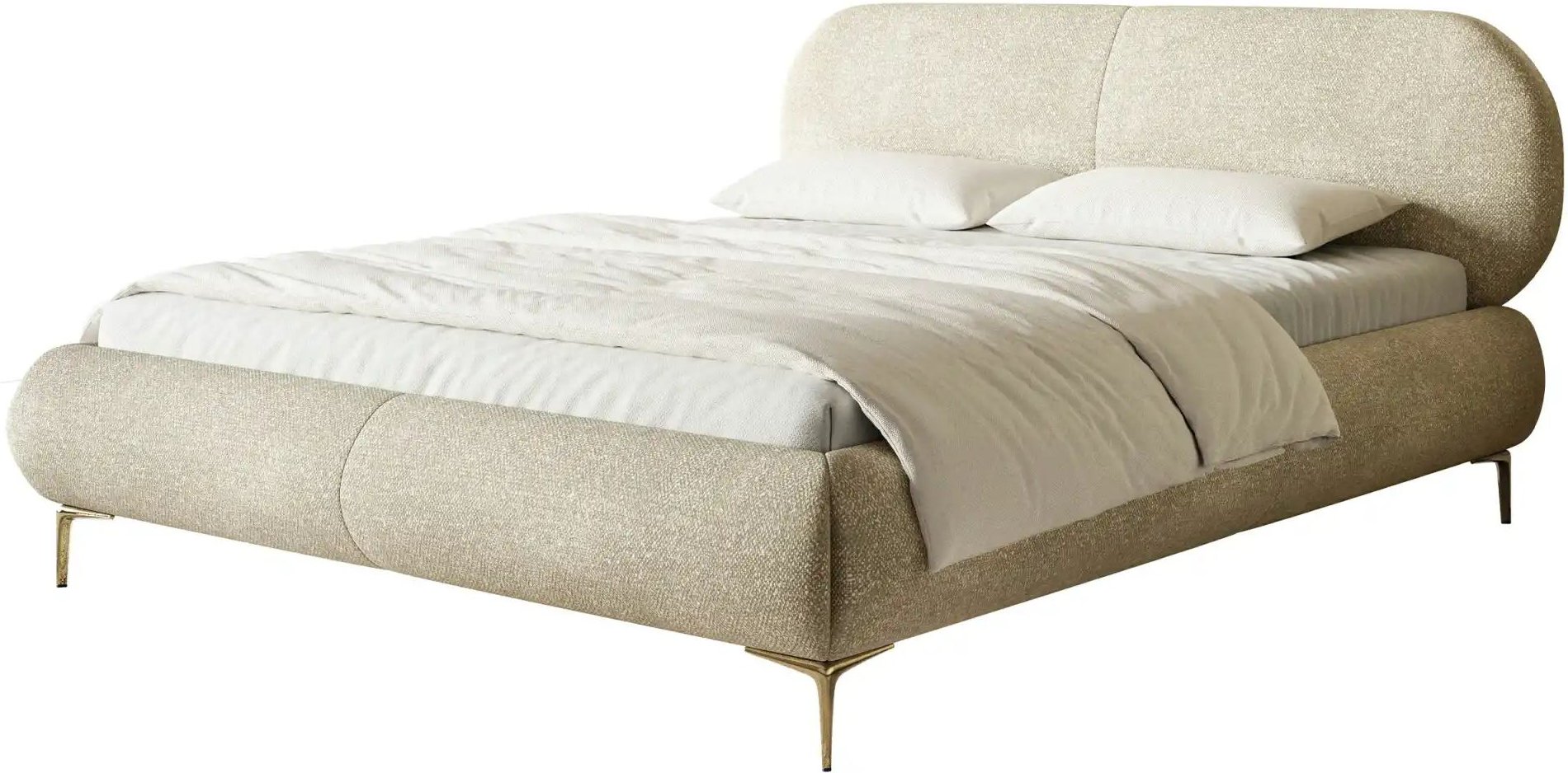 Selsey Polsterbett Ovalle ¦ beige ¦ Maße (cm): B: 193 H: 96 Betten > Polsterbetten - Höffner