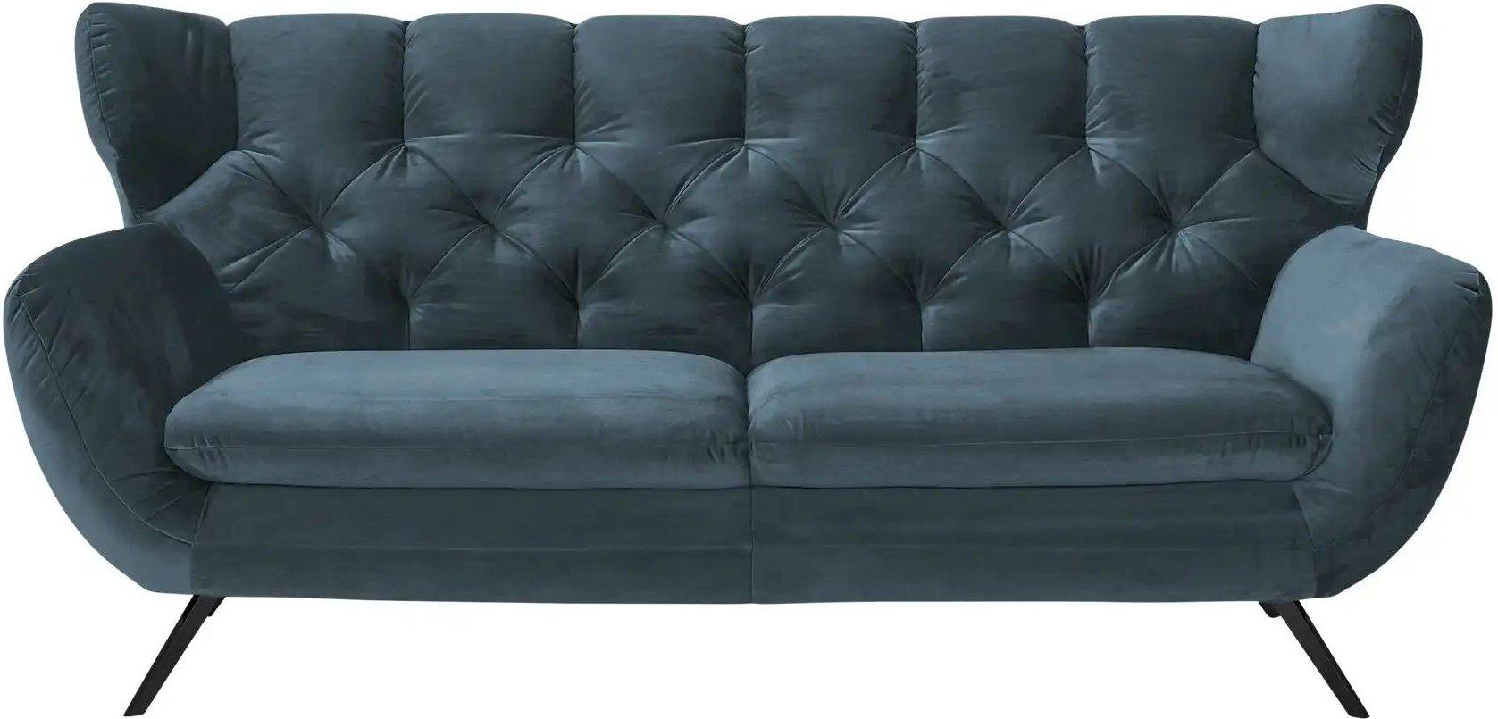 Jette Home Sofa Caldara ¦ blau ¦ Maße (cm): B: 200 H: 94 T: 95.0 Polstermöbel > Sofas > 2-Sitzer - Höffner
