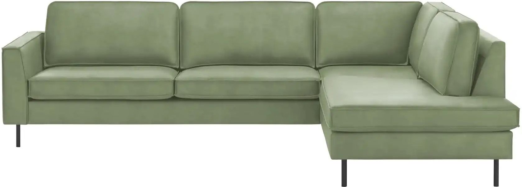 SOHO Ecksofa Skaisa ¦ grün ¦ Maße (cm): B: 296 H: 85 T: 217.0 Polstermöbel > Sofas > 3-Sitzer - Höffner