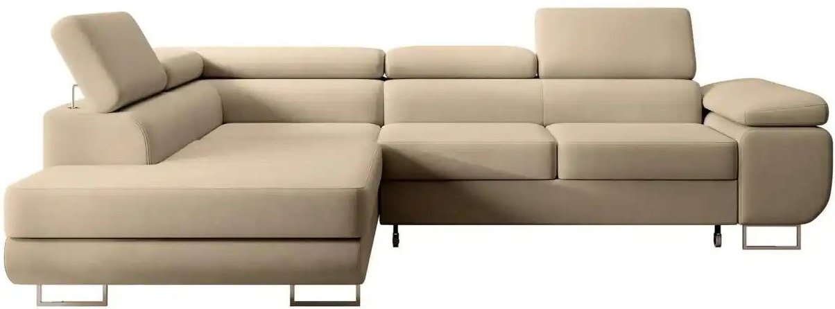 Thumbnail - Selsey Ecksofa mit Schlaffunktion Stevil ¦ beige ¦ Maße (cm): B: 275 H: 90 Polstermöbel > Sofas > Ecksofas - Höffner