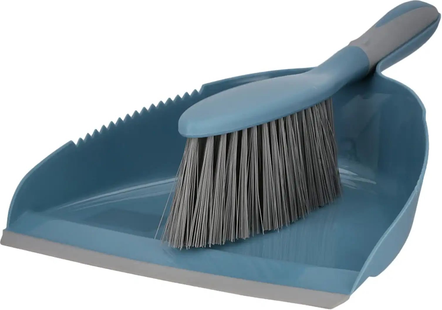 KHG Kehrgarnitur 2-teilig ¦ blau ¦ Kunststoff Küchenzubehör & Helfer > Reinigungszubehör - Höffner