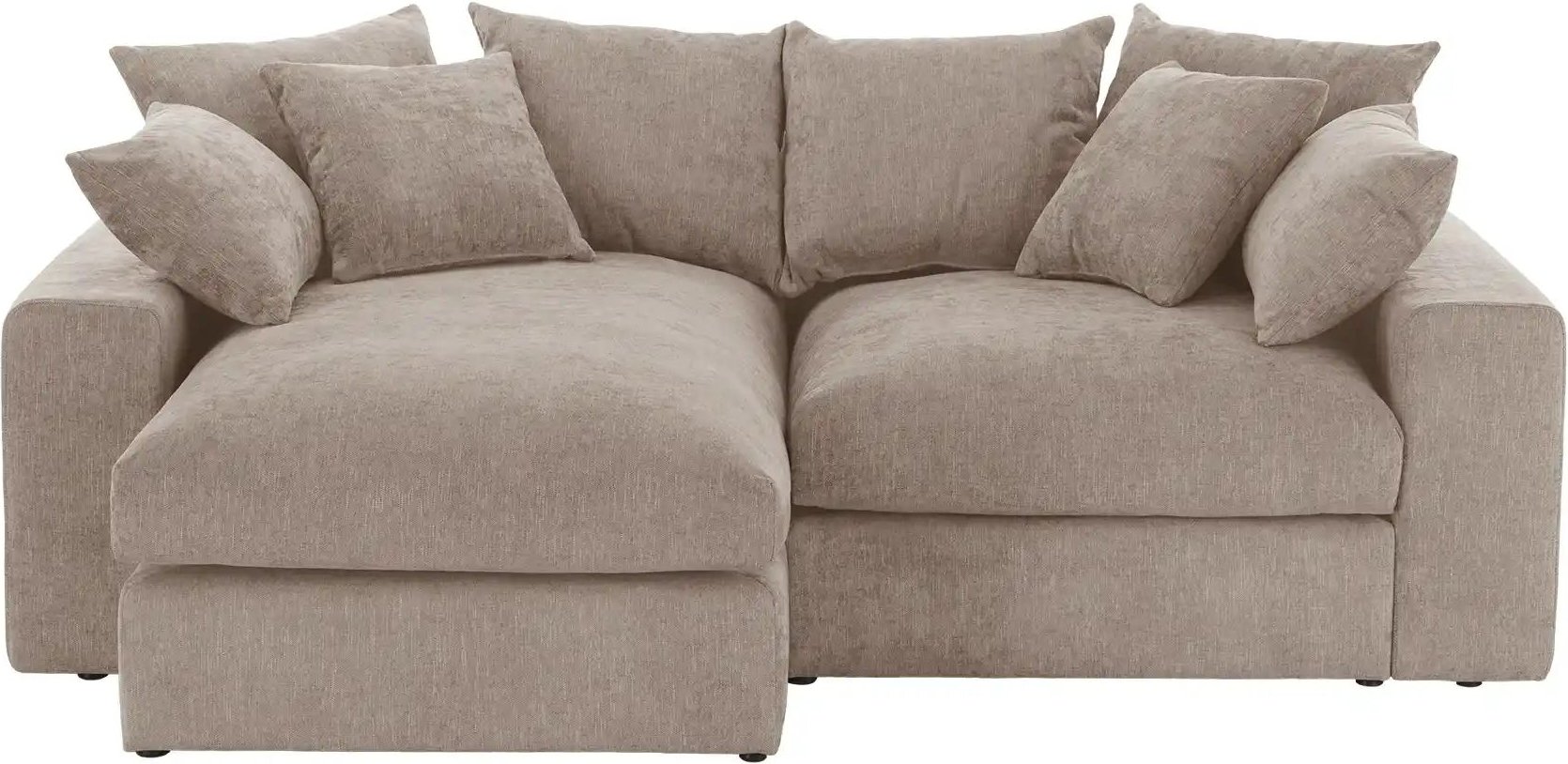 uno Ecksofa beidseitig montierbar Nea ¦ braun ¦ Maße (cm): B: 260 H: 81 T: 190.0 Polstermöbel > Sofas > Ecksofas - Höffn...