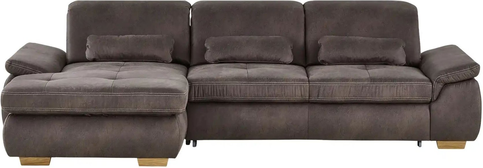 Ecksofa Kundry ¦ braun ¦ Maße (cm): B: 315 H: 100 T: 195.0 Polstermöbel > Sofas > Ecksofas - Höffner