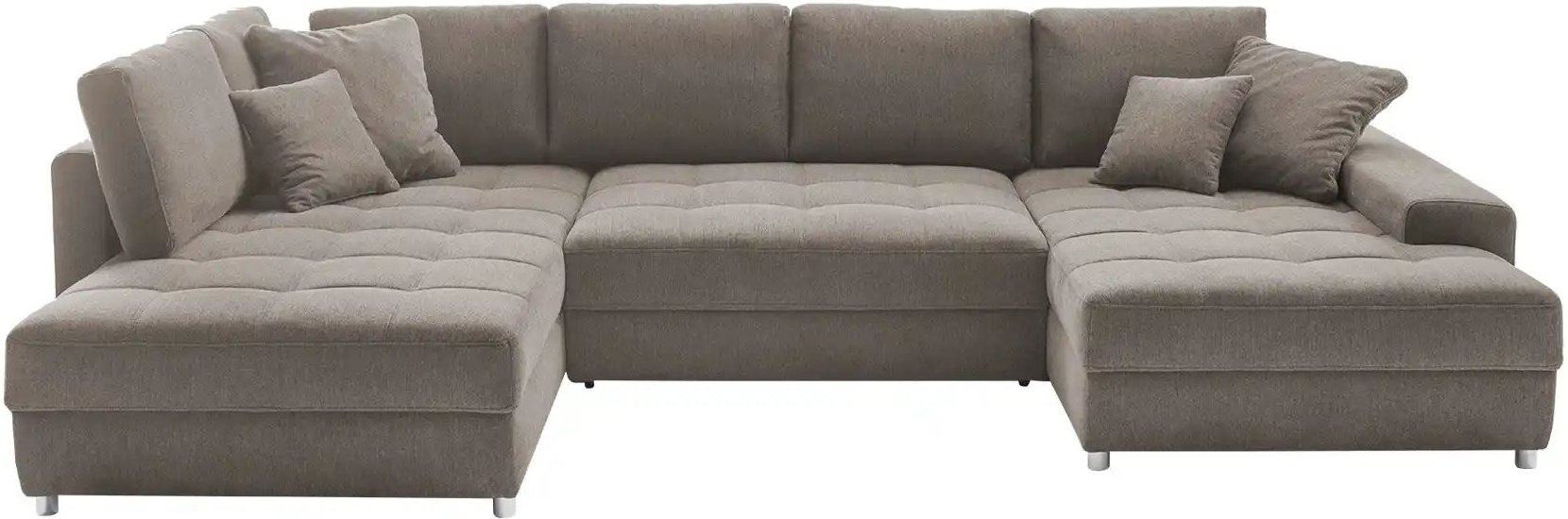 bobb Wohnlandschaft  Arissa de Luxe ¦ braun ¦ Maße (cm): B: 353 H: 84 T: 215.0 Polstermöbel > Sofas > Wohnlandschaften -...