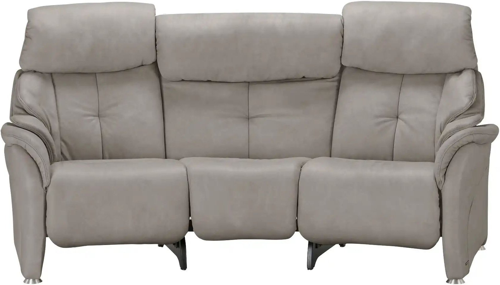 himolla Trapezsofa 4217 ¦ grau ¦ Maße (cm): B: 216 H: 109 T: 101.0 Polstermöbel > Sofas > 3-Sitzer - Höffner