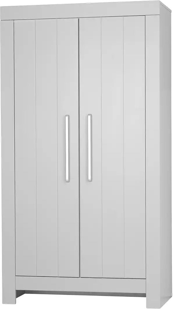 pinio Kleiderschrank Smilla ¦ grau ¦ Maße (cm): B: 110,7 H: 204,8 T: 56.0 Baby > Babymöbel > Babykleiderschränke - Höff...