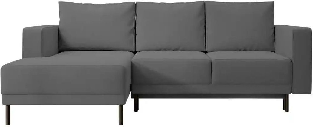Selsey Ecksofa mit Schlaffunktion Rodario Mini ¦ grau ¦ Maße (cm): B: 241 H: 90 Polstermöbel > Sofas > Ecksofas - Höffne...