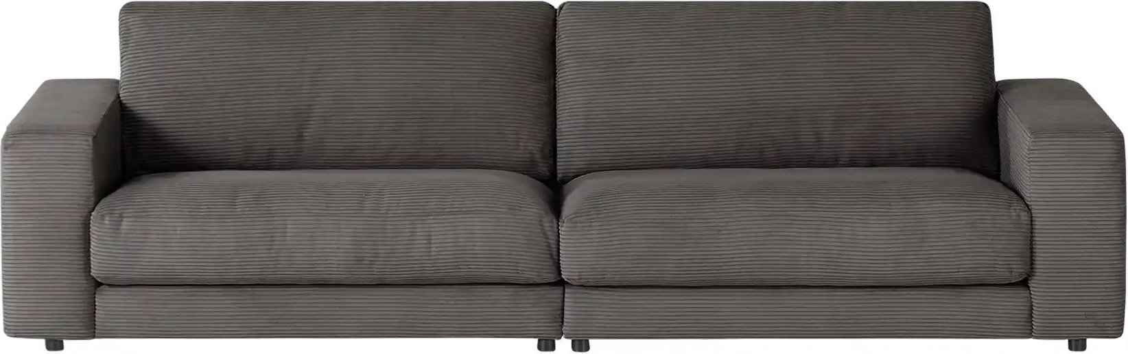 Jette Home Sofa Cord Sila ¦ grau ¦ Maße (cm): B: 290 H: 85 T: 107.0 Polstermöbel > Sofas > 3-Sitzer - Höffner