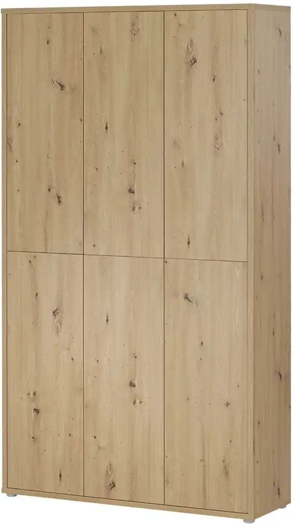 Schuh- und Mehrzweckschrank Bolognano ¦ holzfarben ¦ Maße (cm): B: 109 H: 192 T: 34.8 Garderoben & Kleiderstangen > Gar...